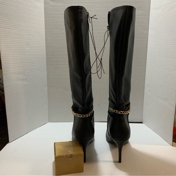 Jones New York black heeled boots sz 10 NEW - Picture 8 of 9